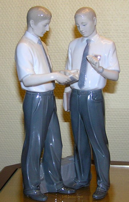 Elder Missionary Figurines