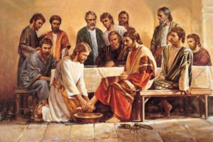 Jesus Washes the Feet of His Disciples