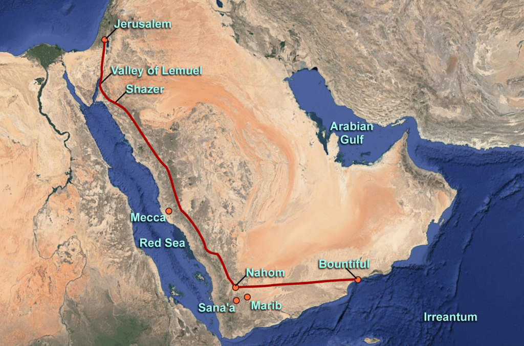 Lehi's Trail in the Arabian Peninsula